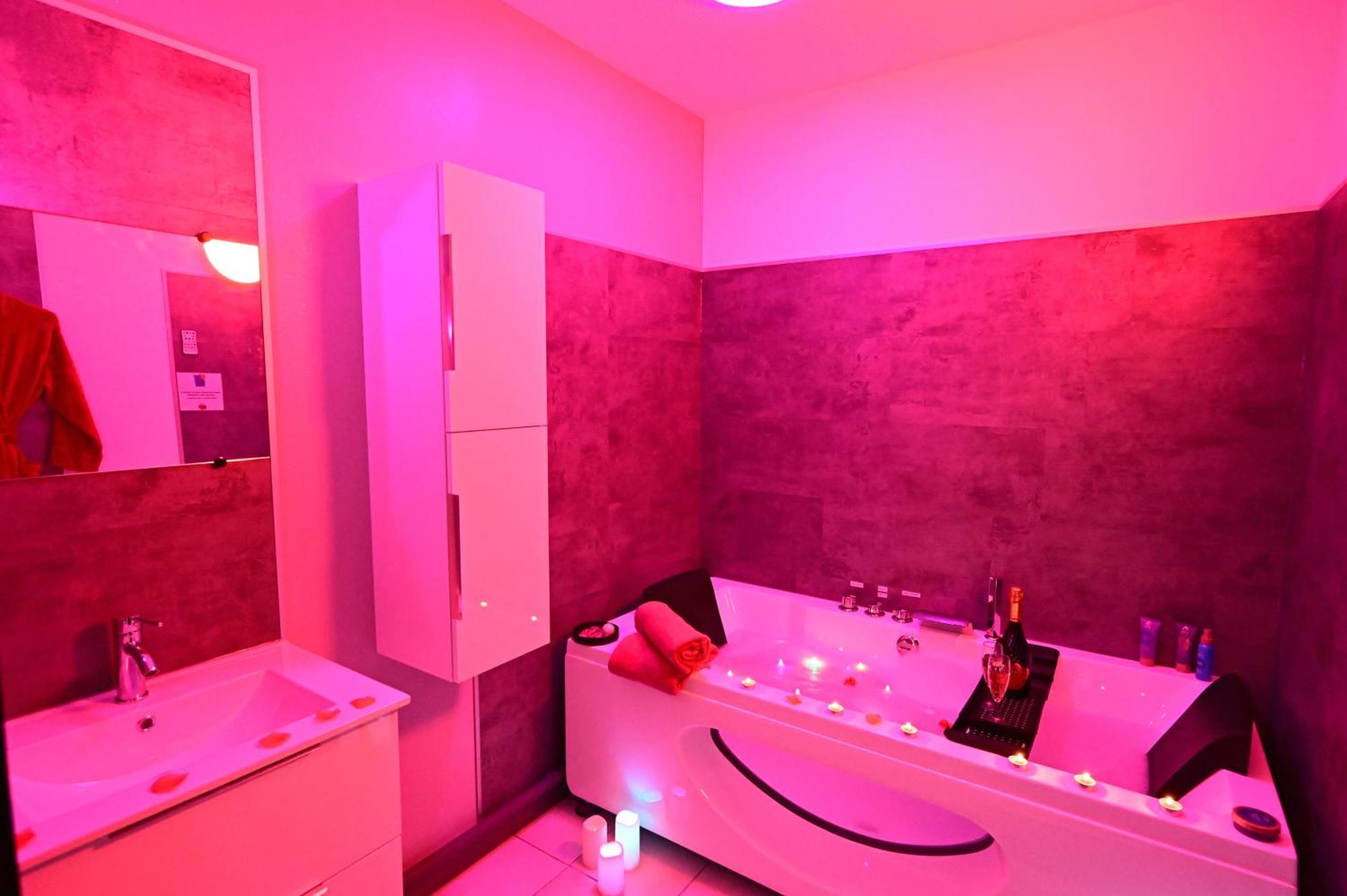 Love Room A Deux Pas De L'Ocean Avec Hammam, Sauna Et Bain A 2 :-) ビスカロッス エクステリア 写真