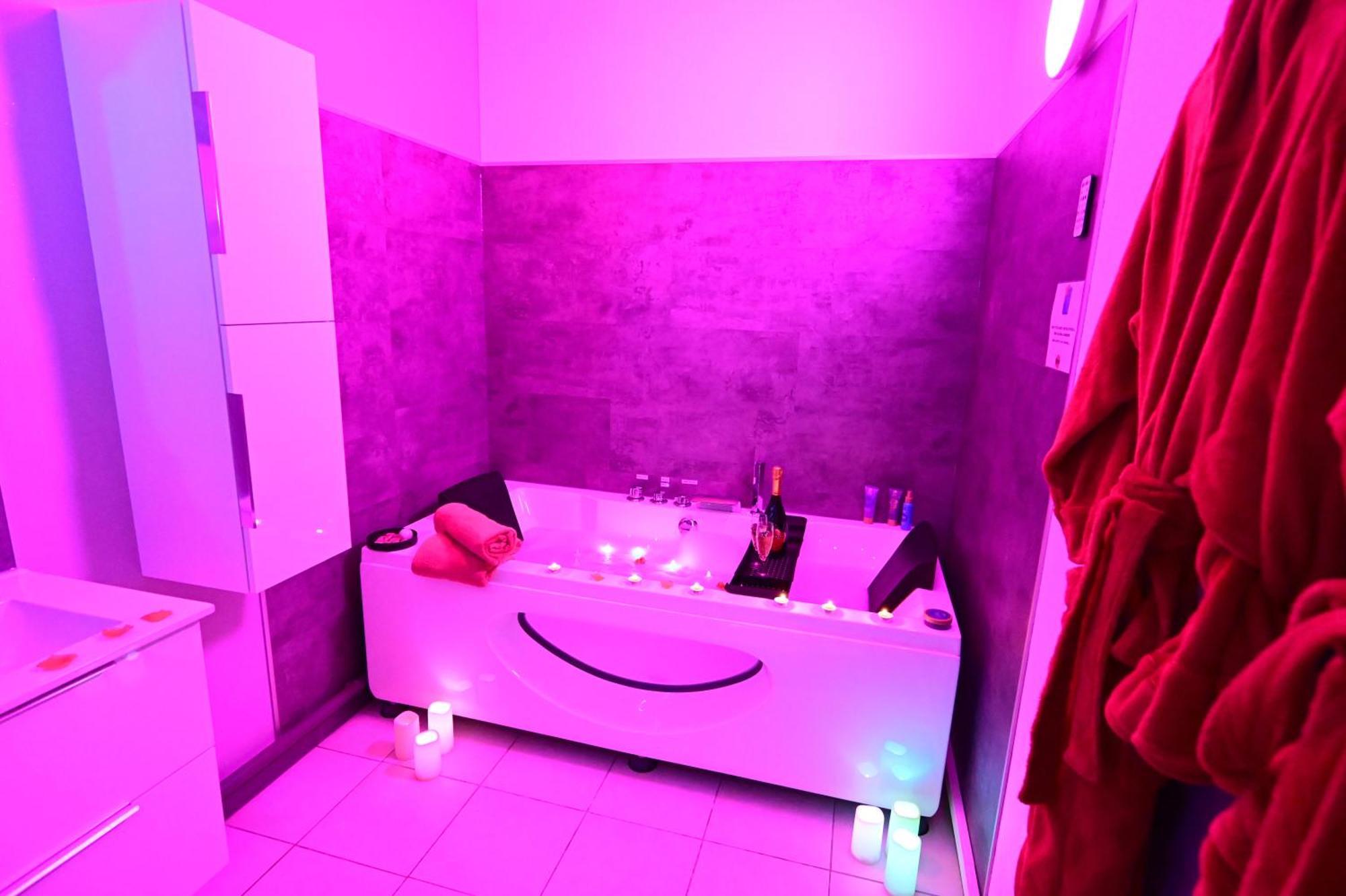 Love Room A Deux Pas De L'Ocean Avec Hammam, Sauna Et Bain A 2 :-) ビスカロッス エクステリア 写真