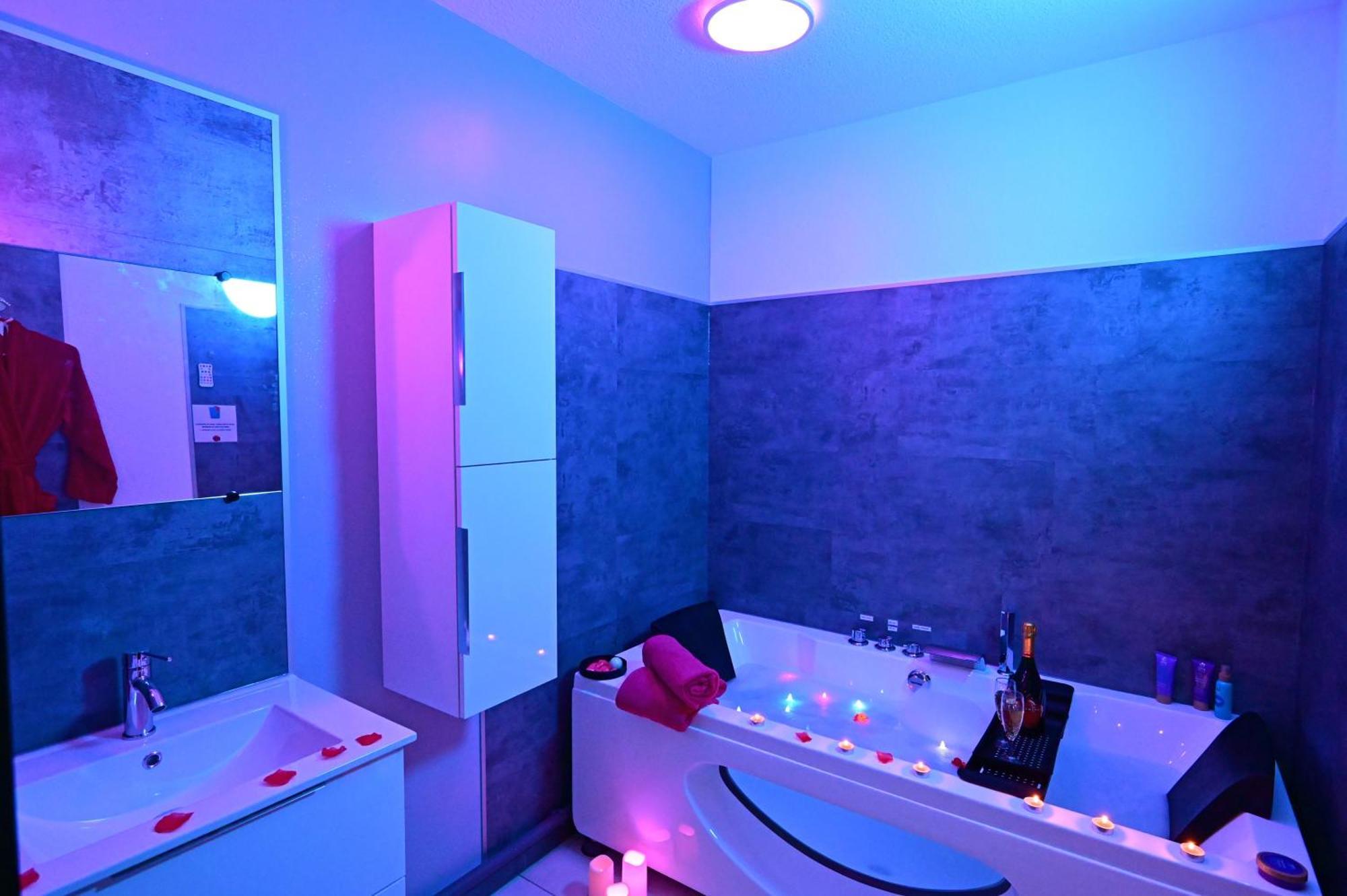 Love Room A Deux Pas De L'Ocean Avec Hammam, Sauna Et Bain A 2 :-) ビスカロッス エクステリア 写真