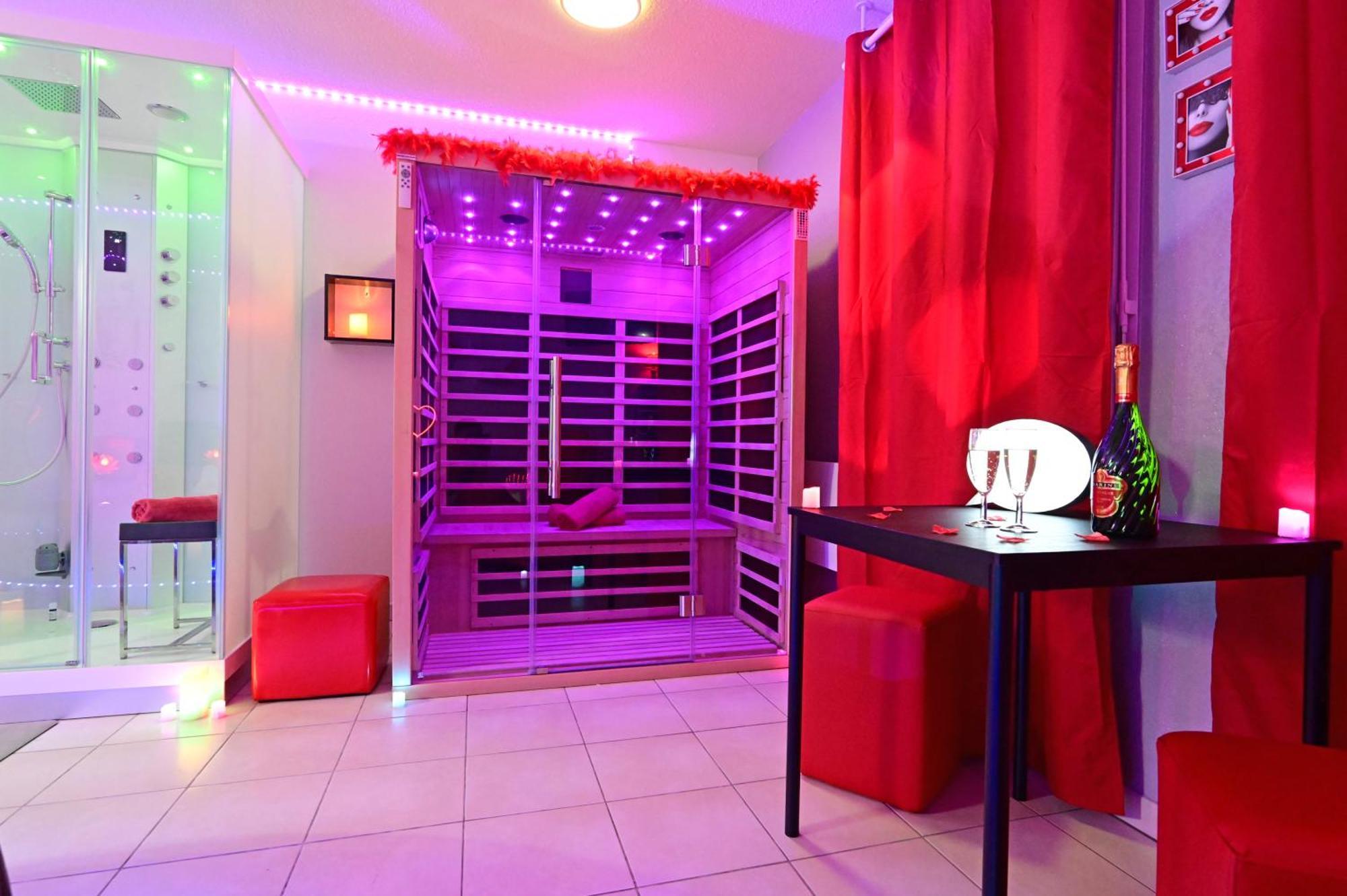 Love Room A Deux Pas De L'Ocean Avec Hammam, Sauna Et Bain A 2 :-) ビスカロッス エクステリア 写真