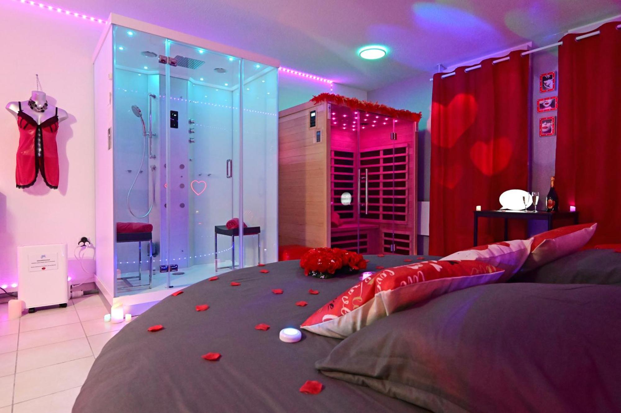 Love Room A Deux Pas De L'Ocean Avec Hammam, Sauna Et Bain A 2 :-) ビスカロッス エクステリア 写真