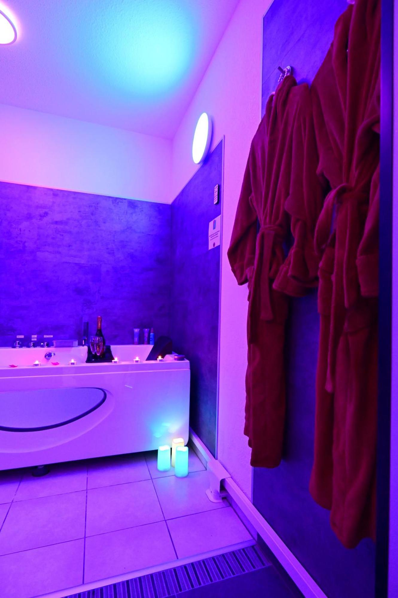 Love Room A Deux Pas De L'Ocean Avec Hammam, Sauna Et Bain A 2 :-) ビスカロッス エクステリア 写真